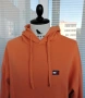 Tommy Hilfiger Tommy Jeans мъжки оранжев памучен суичър с качулка размер L, снимка 3