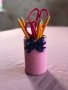 Розов моливник - изцяло ръчна изработка , снимка 5