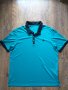 adidas 3-Stripes Heathered Polo Shirt - страхотна мъжка тениска ХЛ, снимка 4