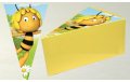 Пчеличката Мая пчела Кутии кутийки за картонена торта кутия парче за подарък рожден, снимка 1