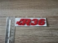 Volkswagen R36 червен надпис, снимка 3