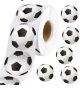 100 бр Футболна топка футбол самозалепващи лепенки стикери за ръчна изработка за подарък, снимка 1