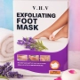 Ексфолираща маска за крака V.H.V – премахва грубата кожа и мазолите само за 1 процедура, снимка 4