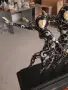 42см-25кг Chiparus статуетка/френска бронзова скулптура/фигура на кабаретни танцьорки, снимка 16