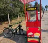 Количка за пуканки и царевица на пара, снимка 2