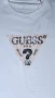 Оригинална Мъжка Бяла Тениска Guess, снимка 3