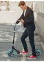 Тротинетка, скутер, Голяма тротинетка с големи гуми, колела 200мм за деца, възрастни, сгъваема 200mm, снимка 2