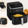 Midea Air Fryer MAD55000ADK – 5L въздушен фритюрник за здравословно и бързо готвене, снимка 2