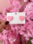 Обеци LFS Sweet Hearts Pink 9949  , снимка 1
