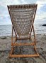 Ръчно плетени столове от макраме тип шезлонг за плаж ,бар , ресторант, снимка 7