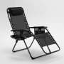 Сгъваем градински шезлонг Zero Gravity - ефект на нулева гравитация за максимален релакс, снимка 12