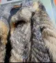 Ефектно палто естествен косъм, снимка 3