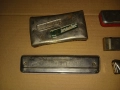 Стари устни хармоники - 5 броя , устна хармоника, снимка 2