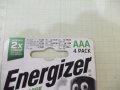 Комплект от 4 бр. акумулаторни батерии "Energizer - AAA", снимка 3
