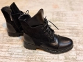 Нови! Кожени боти размер 38 , снимка 7