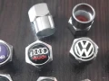 4 бр-3.40 лв Пластмасови хром цвят капачки за вентили на гуми на кола мотор велосипед , снимка 12