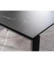  Разтегателна трапезна маса МЕТРОПОЛО КЕРАМИК 120-180x80, снимка 3