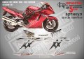 HONDA CBR 1100XX 1999 - RED VERSION SM-H-CBR 1100RR-RV-99, снимка 1 - Аксесоари и консумативи - 42249113