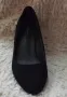 Дамски елетантни обувки на ток, от изкуствен велур, код 349/37, снимка 2