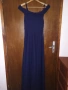 Тъмно синя елегантна рокля, не носена! , снимка 1