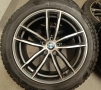 Оригинални джанти с гуми зимни 18 цола за Bmw G30 G31 дот 2021г, снимка 2