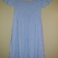Лятна, ефирна къса рокля, XS размер, снимка 1 - Рокли - 41415271