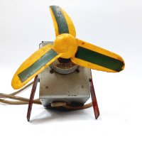 Стар съветски индустриален вентилатор, работещ(9.4), снимка 3 - Антикварни и старинни предмети - 42675250