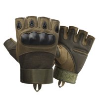 4053 Тактически ръкавици без пръсти с вграден протектор, снимка 8 - Ръкавици - 42155975