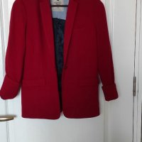 Червено сако 36 размер , снимка 2 - Сака - 38811483