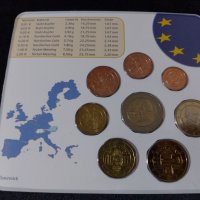 Австрия 2002 - Евро сет - комплектна серия от 1 цент до 2 евро, снимка 2 - Нумизматика и бонистика - 44297250