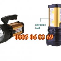 Акумулаторен МОЩЕН LED прожектор DAT AT-398, водоустойчив, LED фенер , снимка 3 - Къмпинг осветление - 39612328