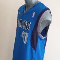 Adidas NBA DALLAS Mavericks  #41 NOWITZKI Mens Size M НОВО! ОРИГИНАЛ! МЪЖКИ ПОТНИК!, снимка 11 - Спортни дрехи, екипи - 40681664