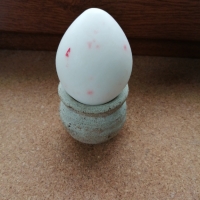 Колекционерско яйце от полускъпоцен камък, снимка 3 - Колекции - 36100011