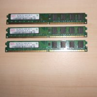 384.Ram DDR2 800 MHz,PC2-6400,2Gb.hynix.Кит3 Броя.НОВ, снимка 1 - RAM памет - 41002803