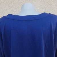 4XL  Нова тъмно синя блуза, снимка 7 - Блузи с дълъг ръкав и пуловери - 42093142