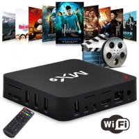 ХИТ Нови 3in 1 джобен компютър MX9 TV box четириядрени 4K Android 8GB 128GB / Android TV 11 / 9 5G, снимка 10 - Геймърски - 39336914