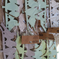 Разпродажба. Нови дървени табелки птички с конопена връзка , снимка 7 - Декорация за дома - 36165918