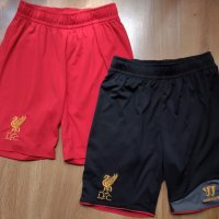 Liverpool / Warrior / детски футболни шорти на Ливърпул за 152см., снимка 1 - Детски къси панталони - 41145728