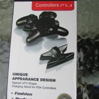 Стойка за зареждане на 2 броя PS4 контролера, снимка 4 - Аксесоари - 41544235