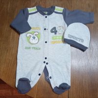 Бебешки дрехи - ромпъри, бодита, комплекти за момче ръст до 62 см, снимка 5 - Комплекти за бебе - 40938774
