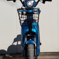 Електрически скутер EcoWay 350 вата модел MK-K син цвят 20Ah батерия, снимка 2 - Мотоциклети и мототехника - 40409988