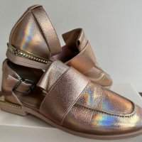 Дамски обувки/мокасини от естествена кожа, Bianki, размер 36, снимка 8 - Дамски елегантни обувки - 42220819