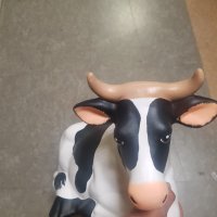 Керамична крава, снимка 2 - Декорация за дома - 40418532