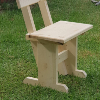 Дървени столчета в НАЛИЧНОСТ , снимка 1 - Градински мебели, декорация  - 36188960