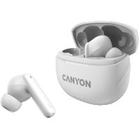 Безжични слушалки тапи, Canyon TWS-8, Бял SS301548, снимка 2 - Bluetooth слушалки - 39956918