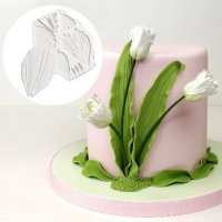 Сет Големи листа вейнър за направа на цвете Божур силиконов молд форма за украса декор торта фондан , снимка 3 - Форми - 26061347