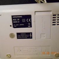 Grundig KSC 30-2 White - radio clock alarm, снимка 7 - Други - 40981632