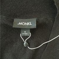 Monki плетена блуза с къс ръкав Размер: M Oversized, снимка 4 - Блузи с дълъг ръкав и пуловери - 41816417