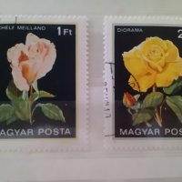 Красива  колекция Унгарски пощенски  марки  с  цветя, снимка 1 - Филателия - 41802307