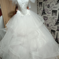 Булченска рокля , снимка 6 - Сватбени рокли - 44785087